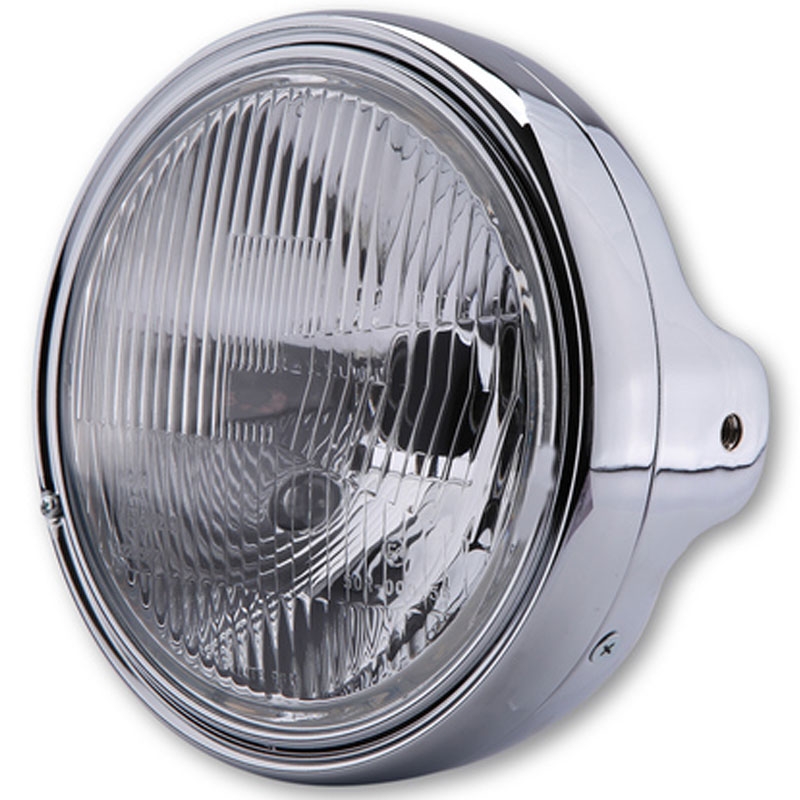Highsider Smart LTD 7 koplamp met reliëfglas, chroom