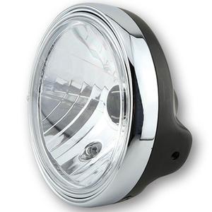 Highsider Smart LTD 7 koplamp met helder glas zwart