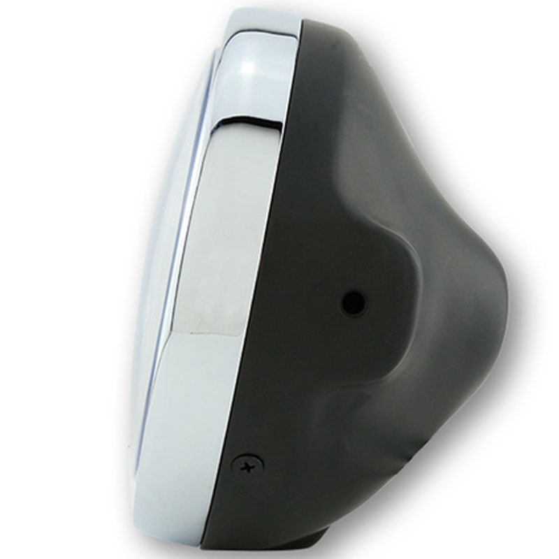 Highsider Smart LTD 7 koplamp met helder glas zwart