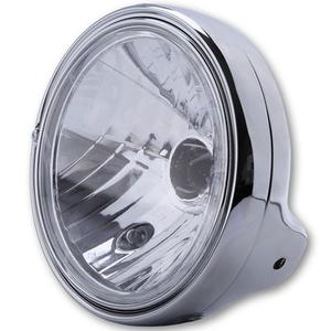 Highsider Smart LTD 7 koplamp met helder glas, chroom