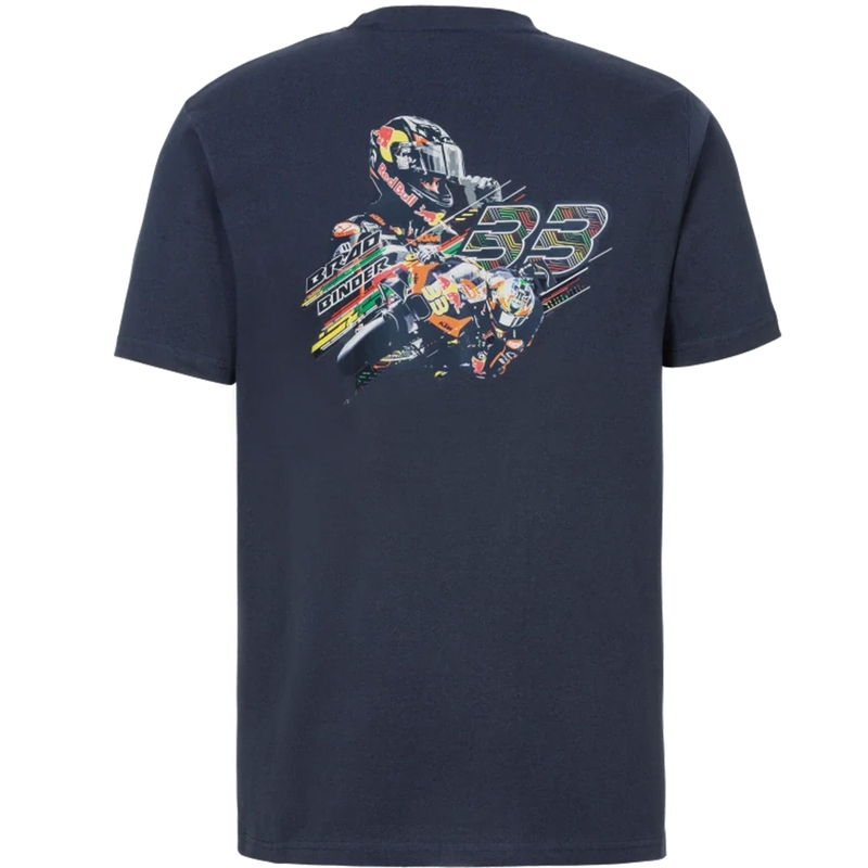 KTM Brad Binder T-shirt donkerblauw