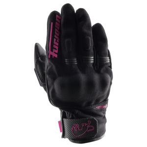 Furygan Jet Lady D3O® Evo dames motorhandschoenen zwart-roze