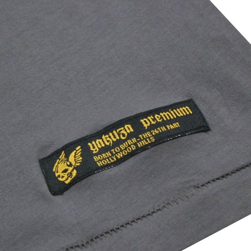 Yakuza Premium Born To Burn Flying Riots Los Angeles T-shirt donkergrijs