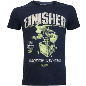 Yakuza Premium Broken Legend T-shirt - Finisher donkerblauw