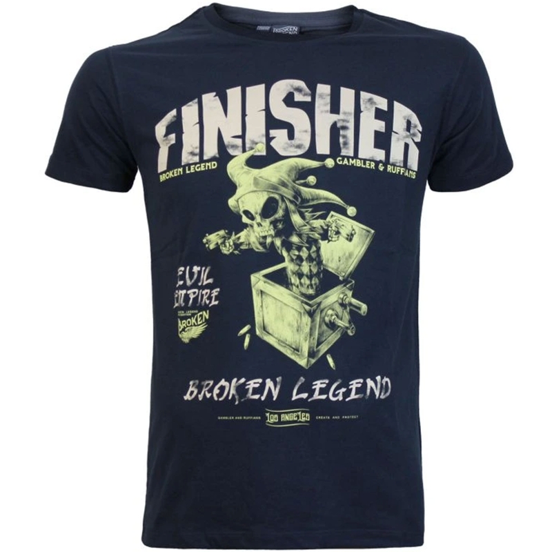 Yakuza Premium Broken Legend T-shirt - Finisher donkerblauw