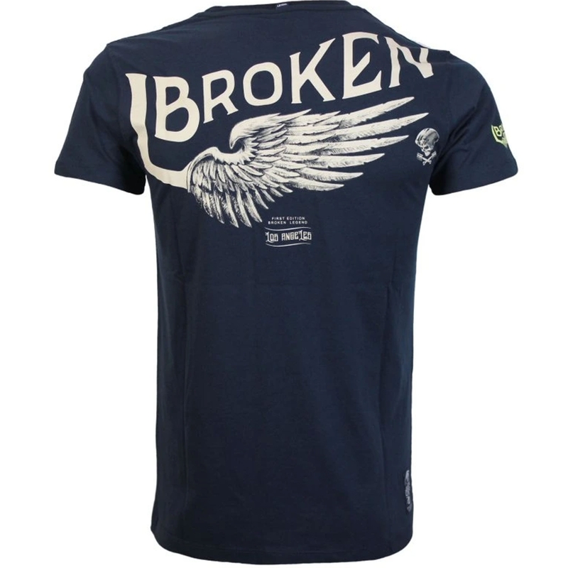 Yakuza Premium Broken Legend T-shirt - Finisher donkerblauw