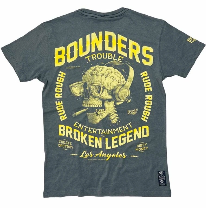Yakuza Premium Broken Legend T-shirt - Bounders turquoise