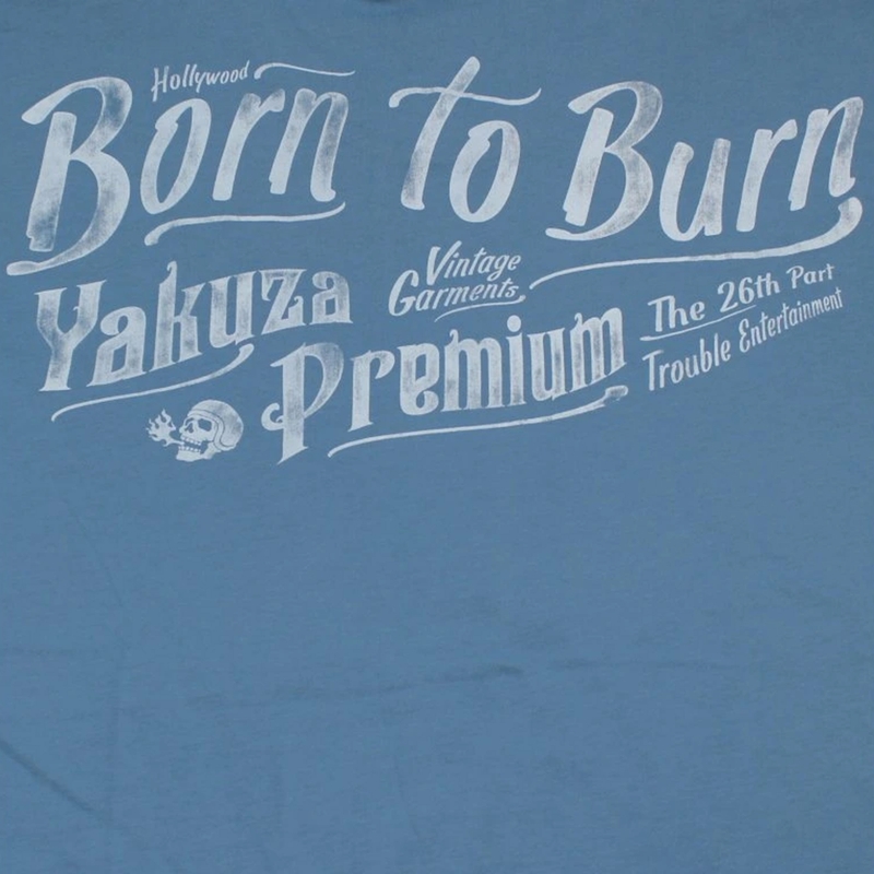 Yakuza Premium Guardian No Mercy t-shirt blauw