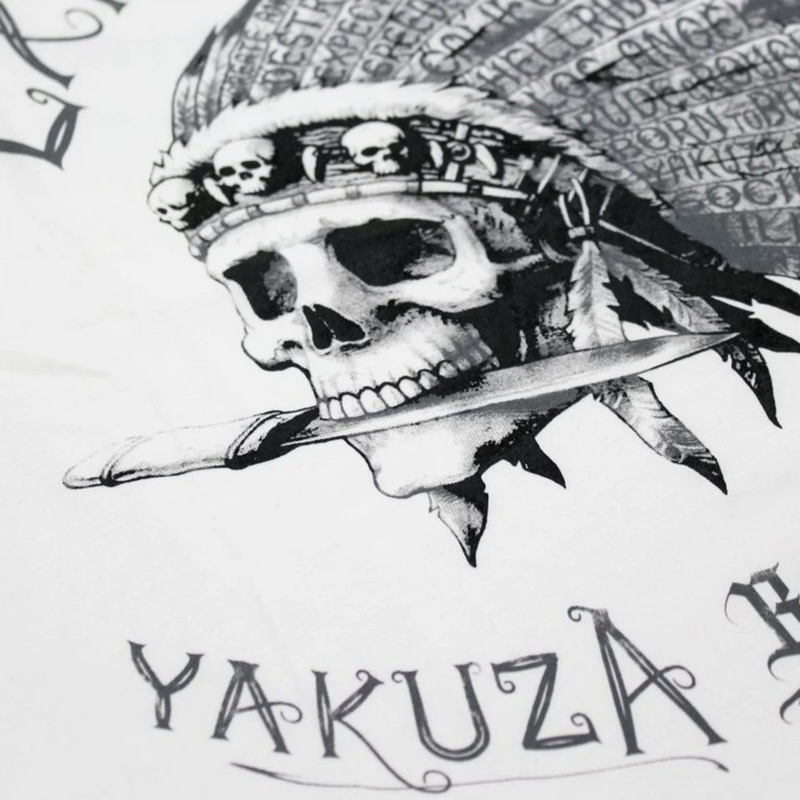 Yakuza Premium Expect Riots T-shirt - Los Angeles wit