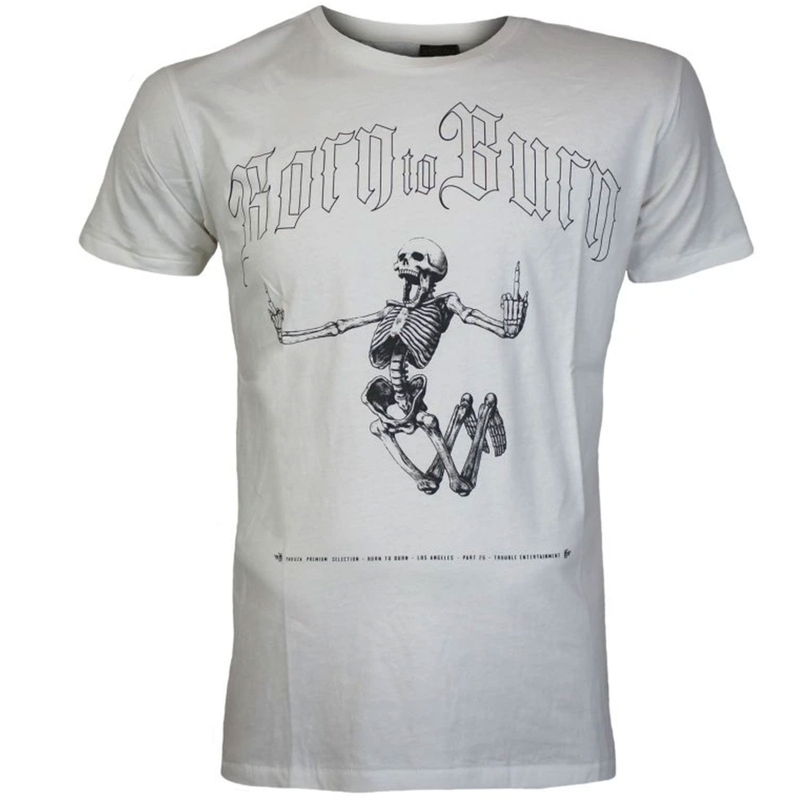 Yakuza Premium Born to Burn T-shirt - Los Angeles wit