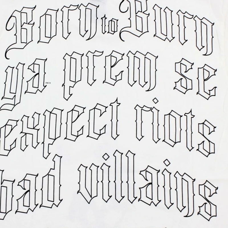 Yakuza Premium Born to Burn T-shirt - Los Angeles wit