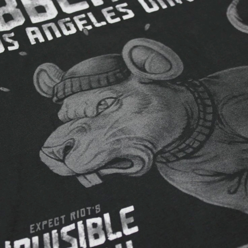 Yakuza Premium Robbery School T-shirt - Los Angeles zwart