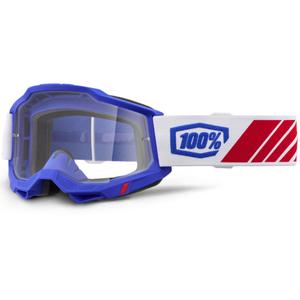 100% Accuri 2 Kolby crossbril met helder plexiglas