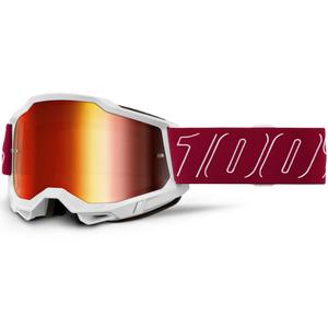 100% Accuri 2 Redline crossbril met rode lens