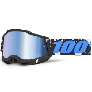 100% Accuri 2 Callisto crossbril met blauw plexiglas