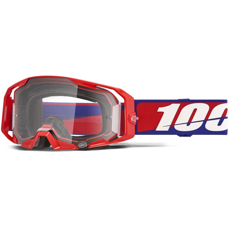 100% ARmatic Beste motorcrossbril met helder plexiglas