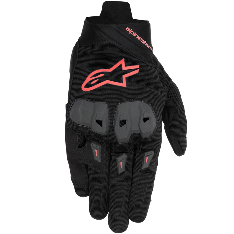 Alpinestars SP X 1 motorhandschoenen zwart-fluorrood