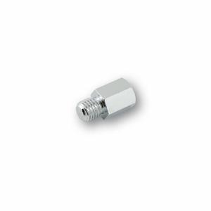 Adapter voor Highsider Smart spiegel van rechtse schroefdraad M8 naar rechtse schroefdraad M10, chroom