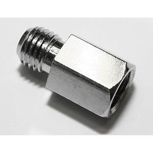 Adapter voor Highsider Smart spiegel van rechtse schroefdraad M10 naar rechtse schroefdraad M10 chroom