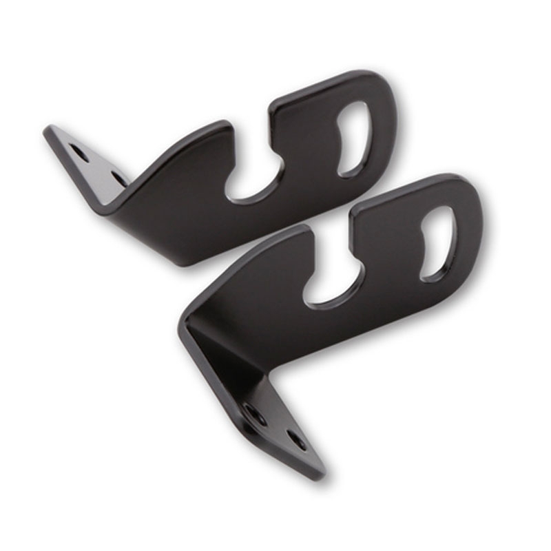 Originele Highsider Pro richtingaanwijzerhouder voor Aprilia/BMW/Triumph/Yamaha motorfiets kentekenplaat, zwart