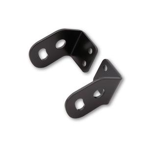 Originele Highsider Pro richtingaanwijzerhouder voor Triumph 15 motorkentekenplaat, zwart