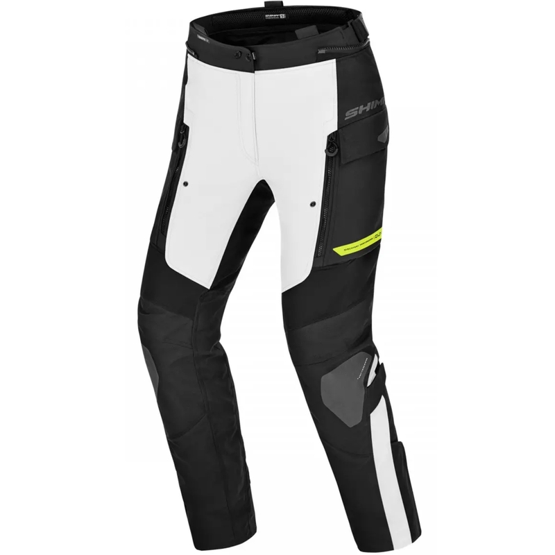 Shima Dune Fluo gele motorbroek voor dames