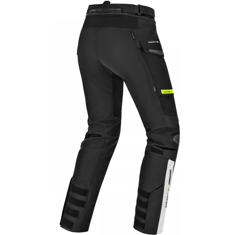 Shima Dune Fluo gele motorbroek voor dames