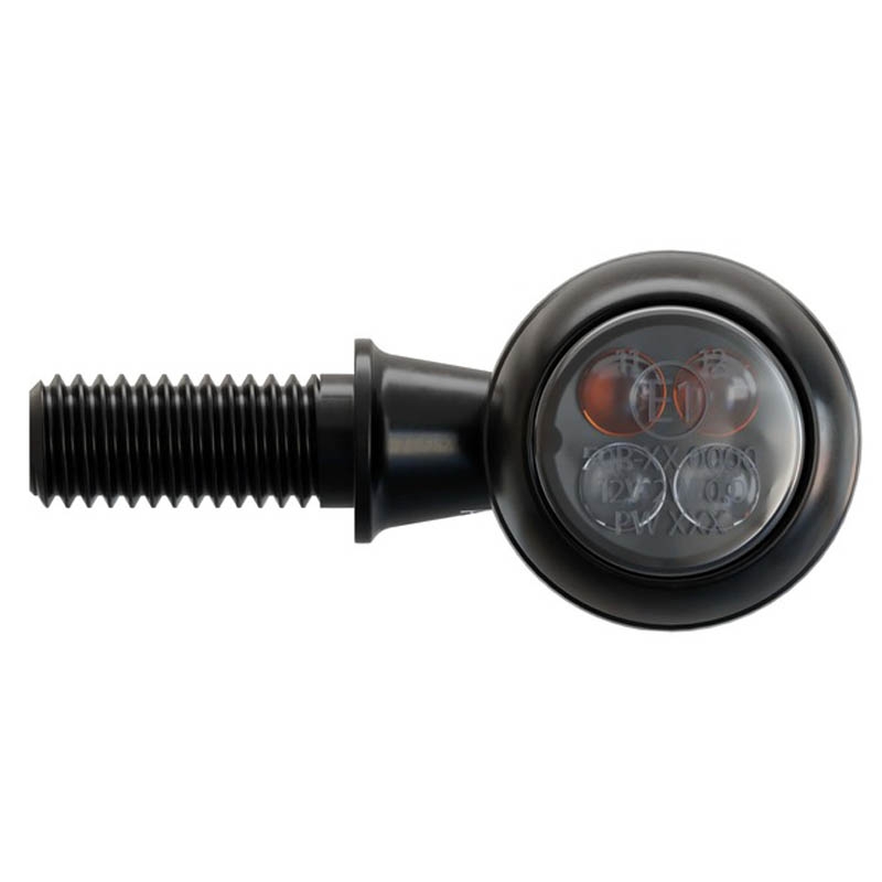 Motorfietsknipperlichten Highsider Smart Circula-S LED zwart