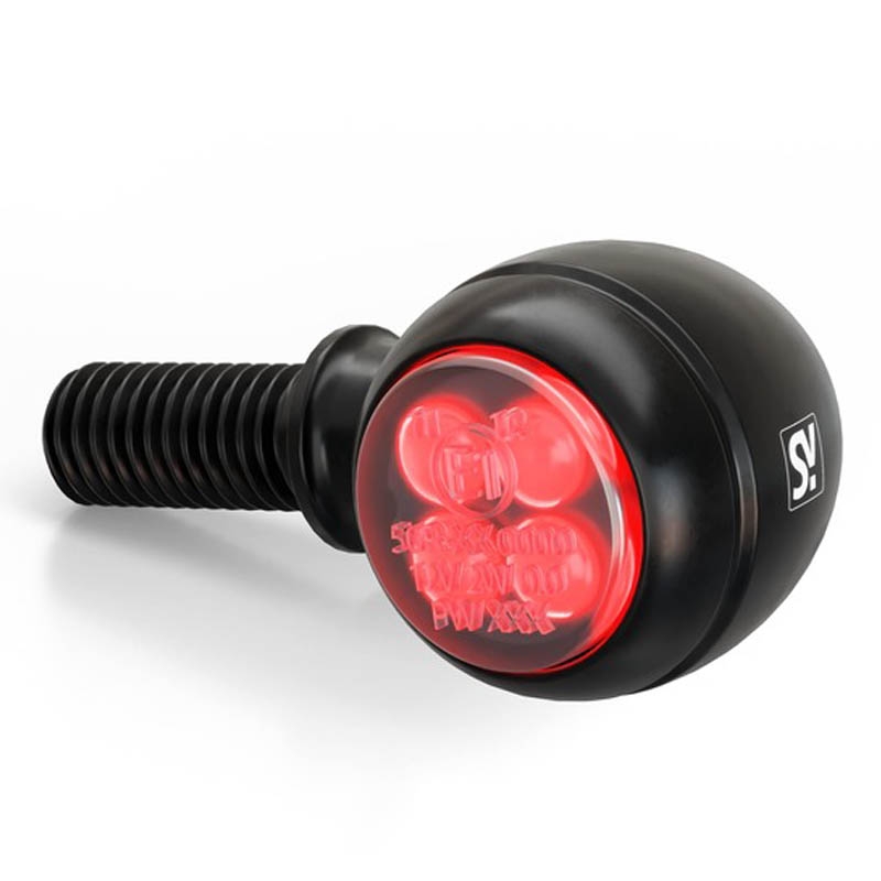 Motorfiets richtingaanwijzers Highsider Smart Circula-S LED 3in1 zwart
