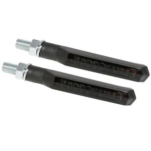 Motorfietsknipperlichten Highsider Smart Run-TS LED zwart