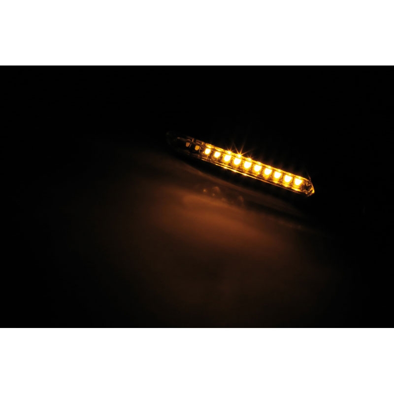Highsider Smart Run LED motorknipperlichten zwart