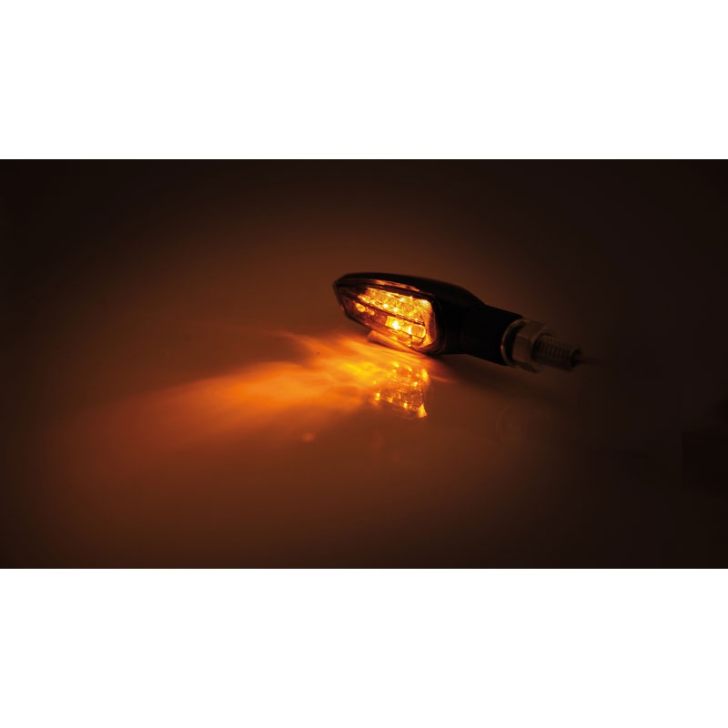 Motorfiets richtingaanwijzers Highsider Smart Nova LED zwart