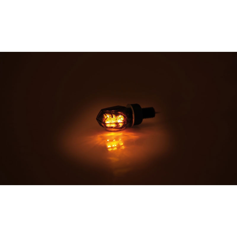 Highsider Smart Tiny LED motorfiets richtingaanwijzers zwart