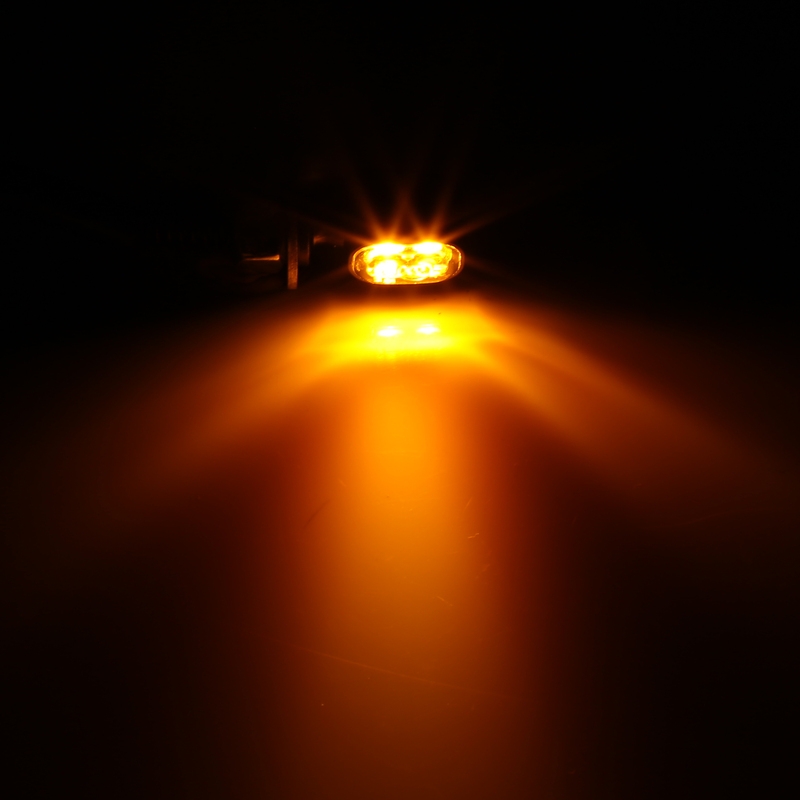 Motorfiets richtingaanwijzers Highsider Smart Vision-TS LED zwart