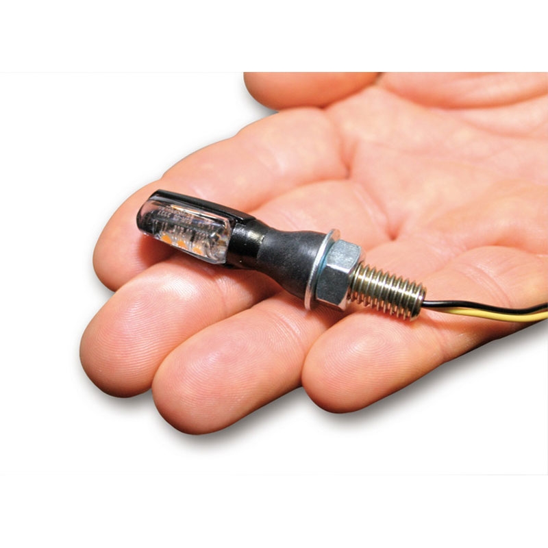 Motorfiets richtingaanwijzers Highsider Smart SPARK LED zwart