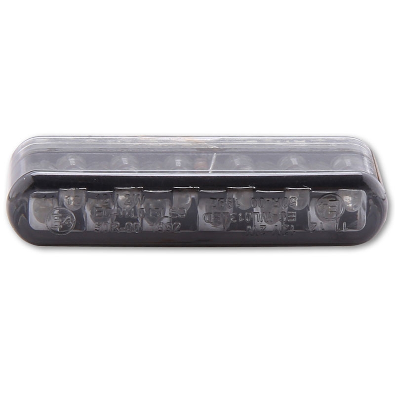 Motorfiets richtingaanwijzers Highsider Smart Shorty LED rookgrijs