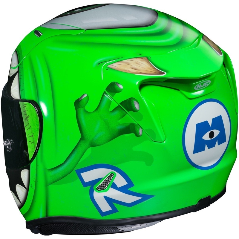 Integrální přilba na motorku HJC RPHA 11 Mike Wazowski Disney MC4 výprodej