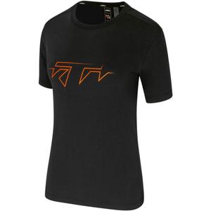 KTM Dames Logo T-shirt zwart