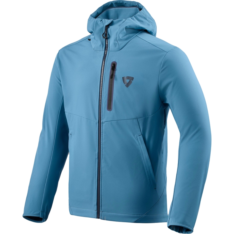 Revit Jerry Softshelljack Lichtblauw