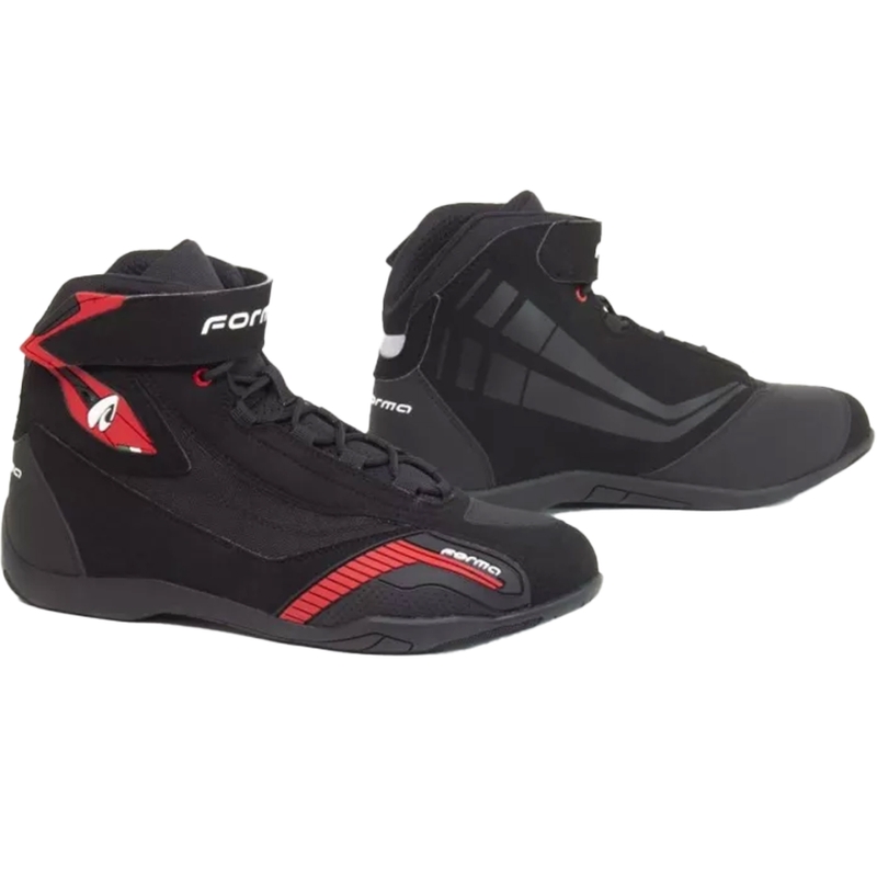 Forma Genesis motorlaarzen zwart-rood