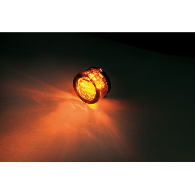 Highsider Smart Micro Pin LED motorfiets richtingaanwijzers zwart