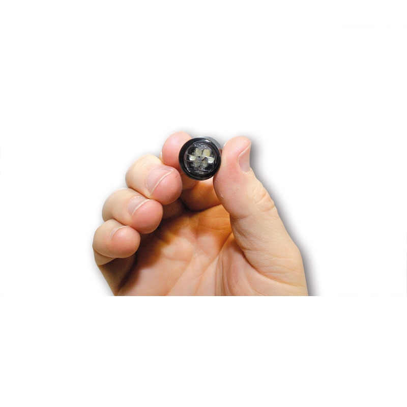 Highsider Smart Micro Pin LED motorfiets richtingaanwijzers zwart