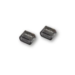 Motorfietsknipperlichten Highsider Smart Module 2 LED rookgrijs