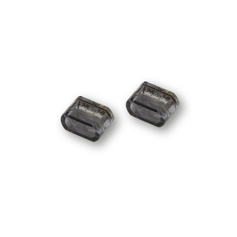 Motorfietsknipperlichten Highsider Smart Module 2 LED rookgrijs