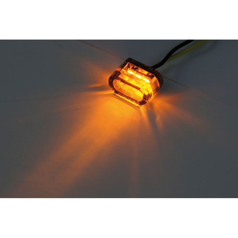 Motorfietsknipperlichten Highsider Smart Module 2 LED rookgrijs