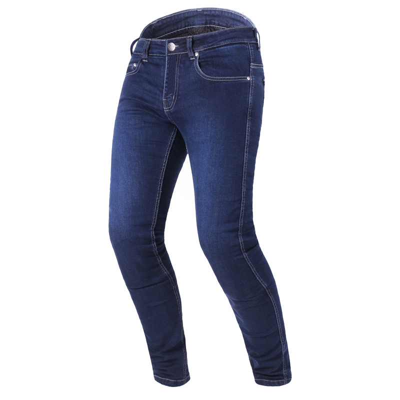 RSA Route CE Blauw Cropped Motorcycle Jeans