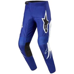 Alpinestars Fluid Lucent motorcrossbroek blauw-wit-zwart