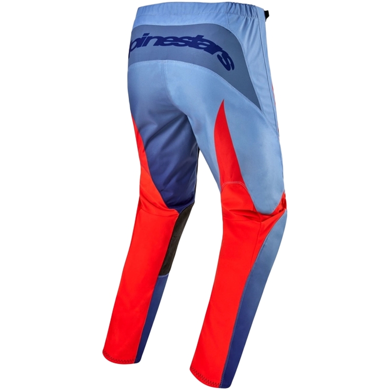 Alpinestars Fluid Lucent Motorcrossbroek Blauw-Lichtblauw-Oranje