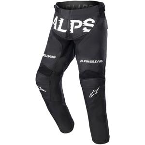 Alpinestars Racer Found Kinder Motorcross Broek Zwart Wit