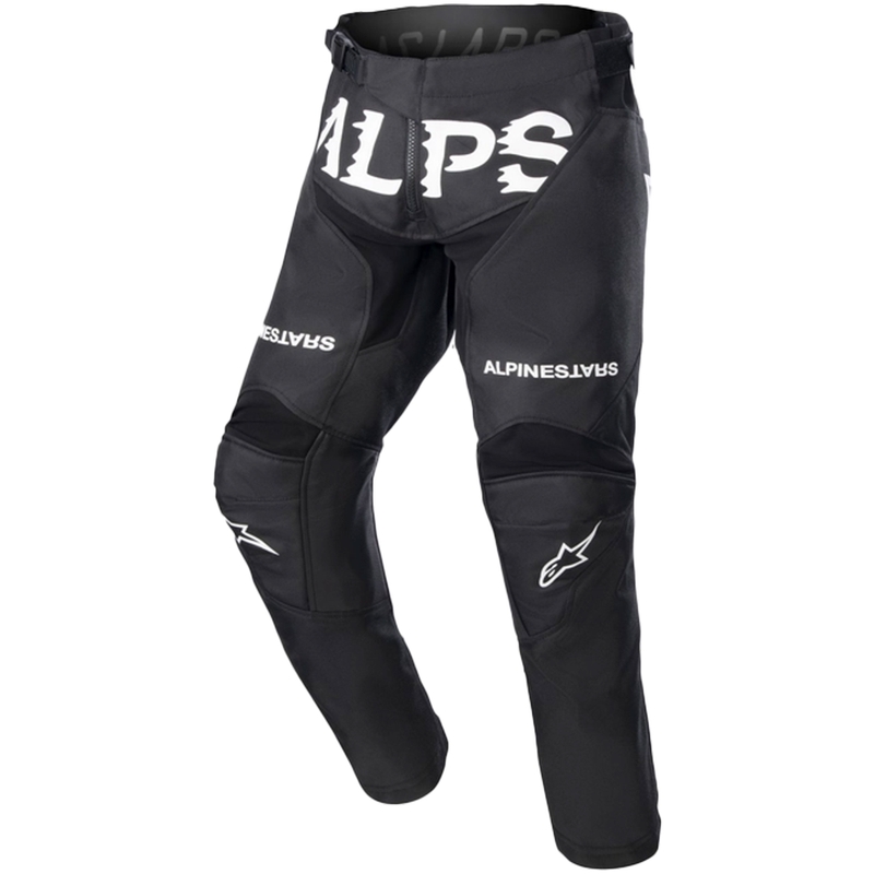 Alpinestars Racer Found Kinder Motorcross Broek Zwart Wit